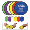 Collapsible Nylon Flying Disc w/Pouch (10")